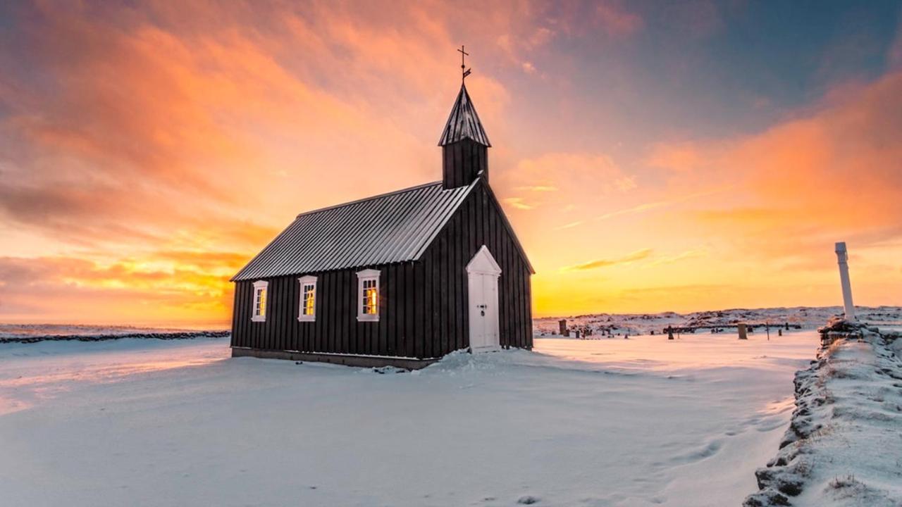 Вилла Klettur Боргарнес Экстерьер фото